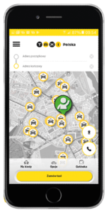 Elf Taxi Płock w aplikacji mobilnej